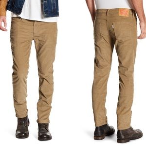 LEVIS 511 Slim Corduroy Tan